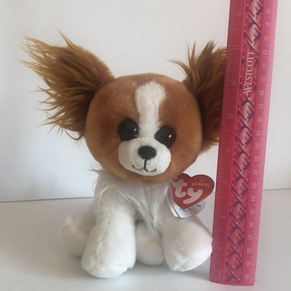 Velve Ty Original Beanies Barks Dog Plush With Swing Tag - Picture 11 of 11